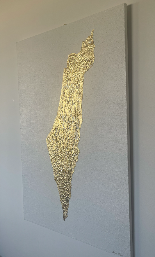 My Golden Israel 100x70cm