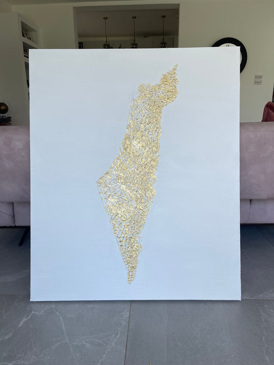 My Golden Israel 100x120cm