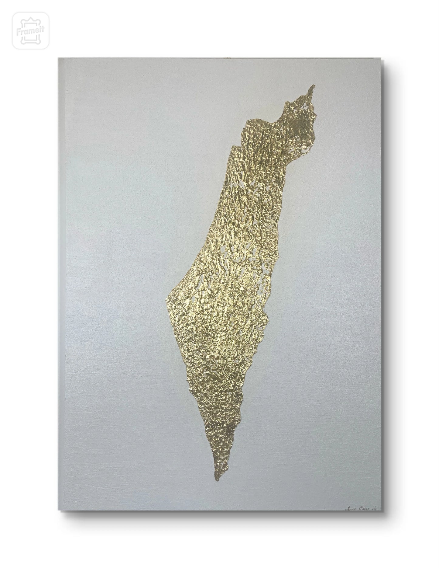 My Golden Israel 100x70cm