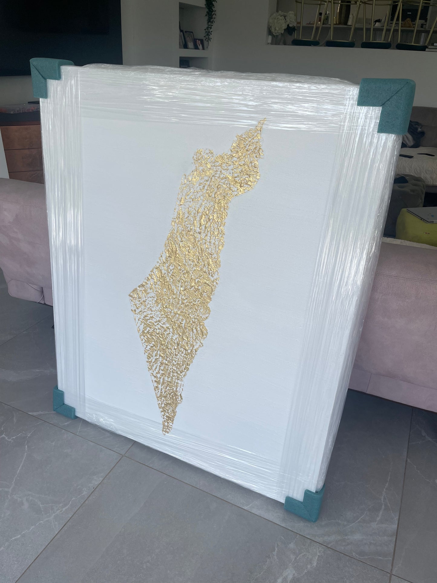 My Golden Israel 100x120cm
