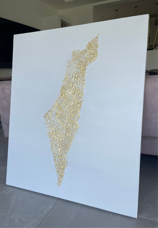My Golden Israel 100x120cm