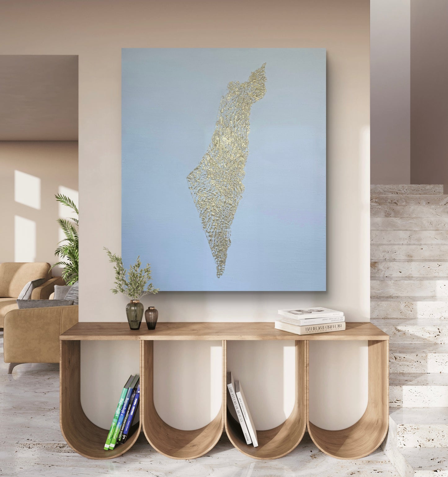 My Golden Israel 100x120cm